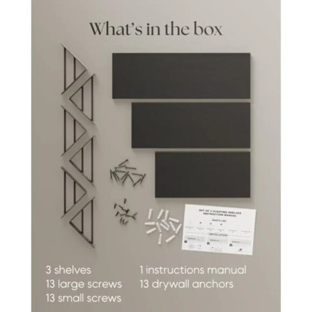 New 6-Pack Adhesive Shower Caddy, Rustproof Organizers for Kitchen - Black